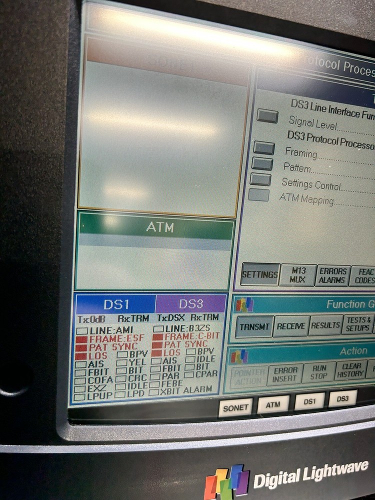 DIGITAL LIGHTWAVE ASA-PKG-DS3 Network Info Test PC_CLEAN WORKING UNIT!_FAST SHIP