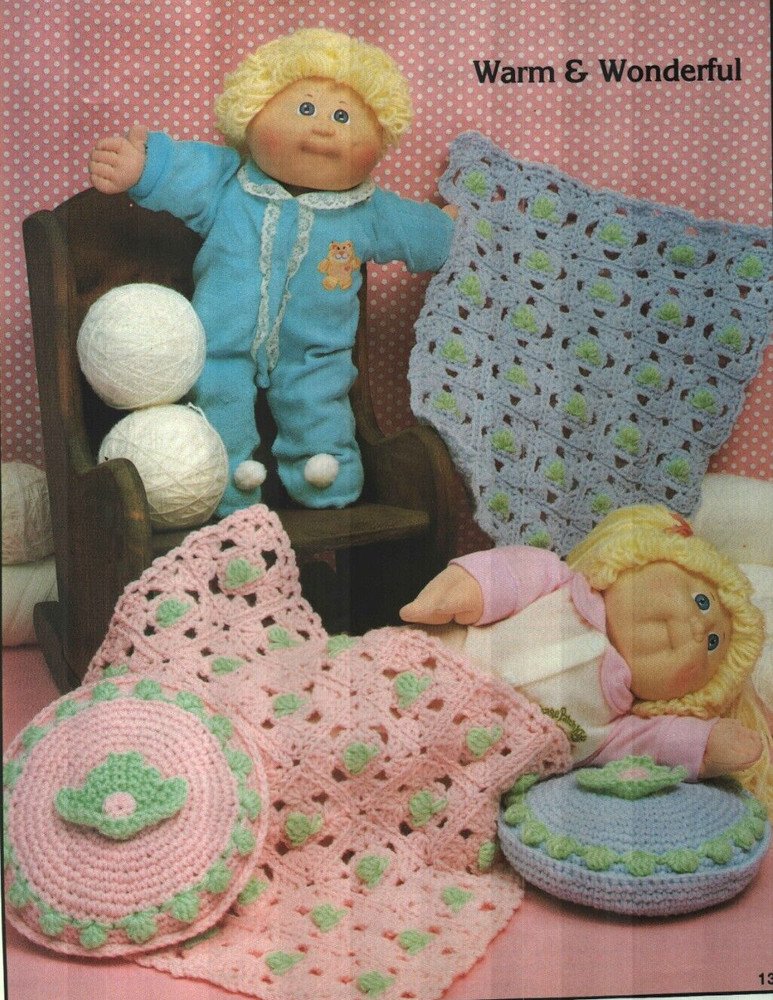 CABBAGE PATCH KIDS CROCHETED FUNWEAR 20 DESIGNS CROCHET PATTERN BOOK