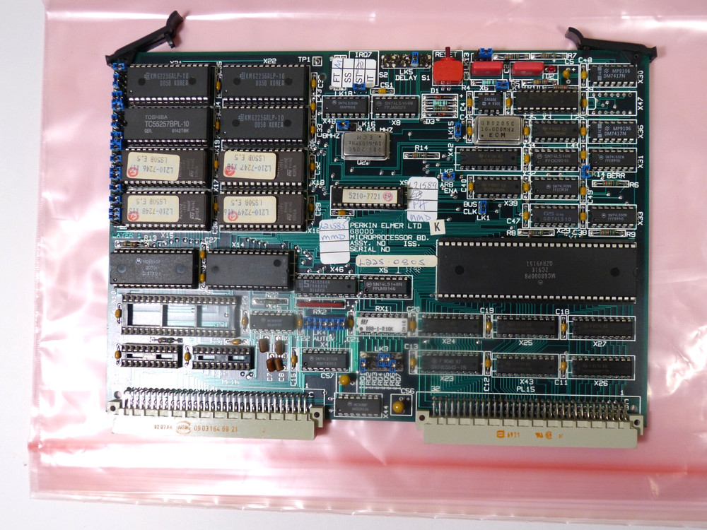 PERKIN ELMER MICROPROCESSOR Board BD L6800  Luminescence Spectrometer