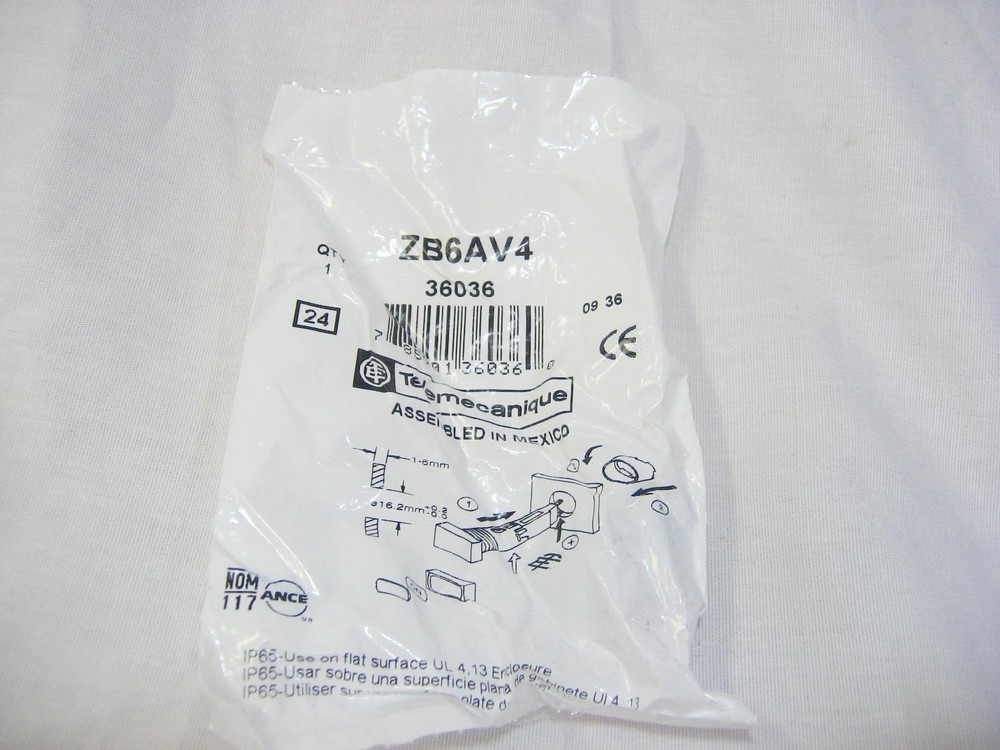 Schneider Telemecanique ZB6AV4 Red Light Head