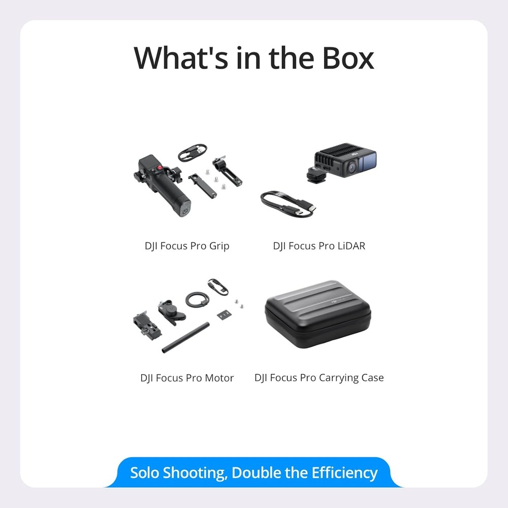 DJI Focus Pro Creator Combo AI-Recognition AMF Follow Focus Lens Control System