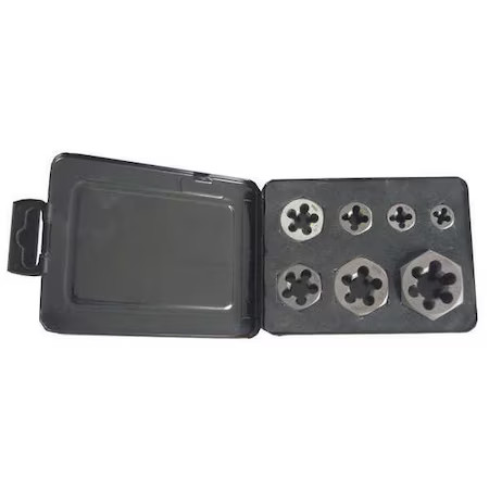 Die Set, Hex, Right Hand, Unf; Uns; Unc, 10M991