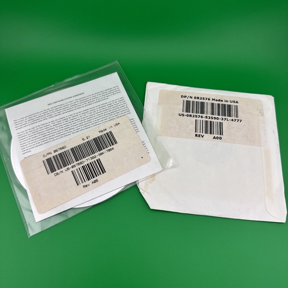 Vintage Dell Dimension And Tools System Software & Drivers CD’s Backup 2003-2004