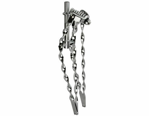 CUSTOM Springer Fork Flat Twisted Chrome for 26" Bike Lowrider Cruiser