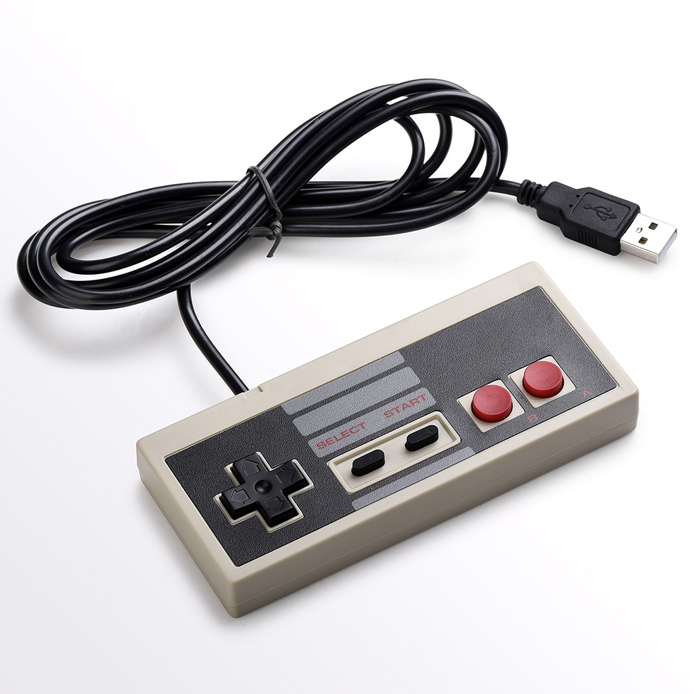 2 Pack NES USB Classic Retro Classic Controller for PC/Mac/Raspberry Pi RetroPi