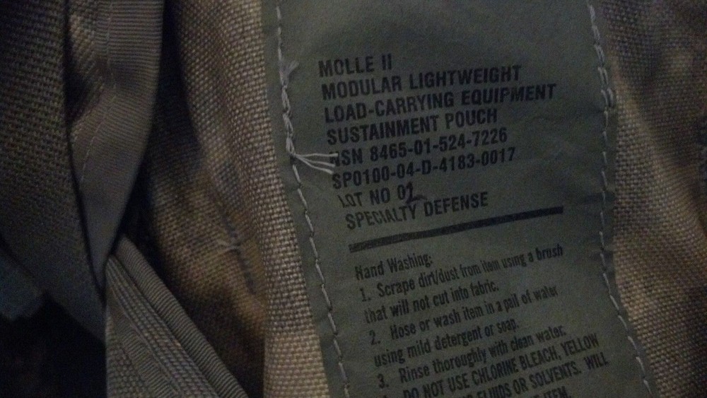 USGI Army MOLLE ACU Digital Large Rucksack+Frame+Sustainment Complete Backpack