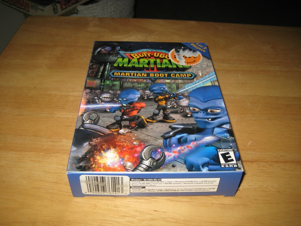 Butt-Ugly Martians Martian Boot Camp (PC) BRAND NEW SEALED