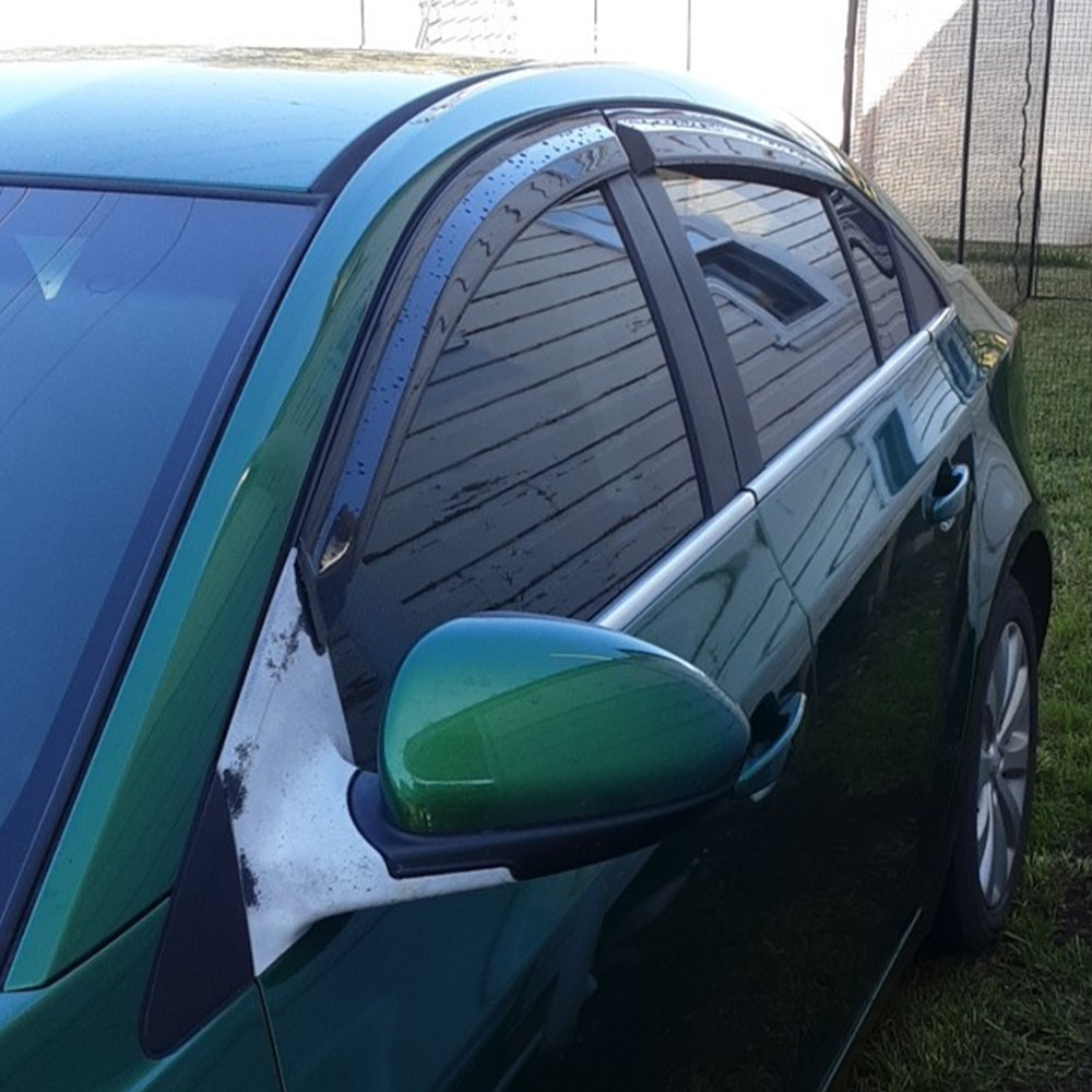 For Chevy Cruze 2009-2016 Window Visor Weather Shield Wind Deflector Sun Shade