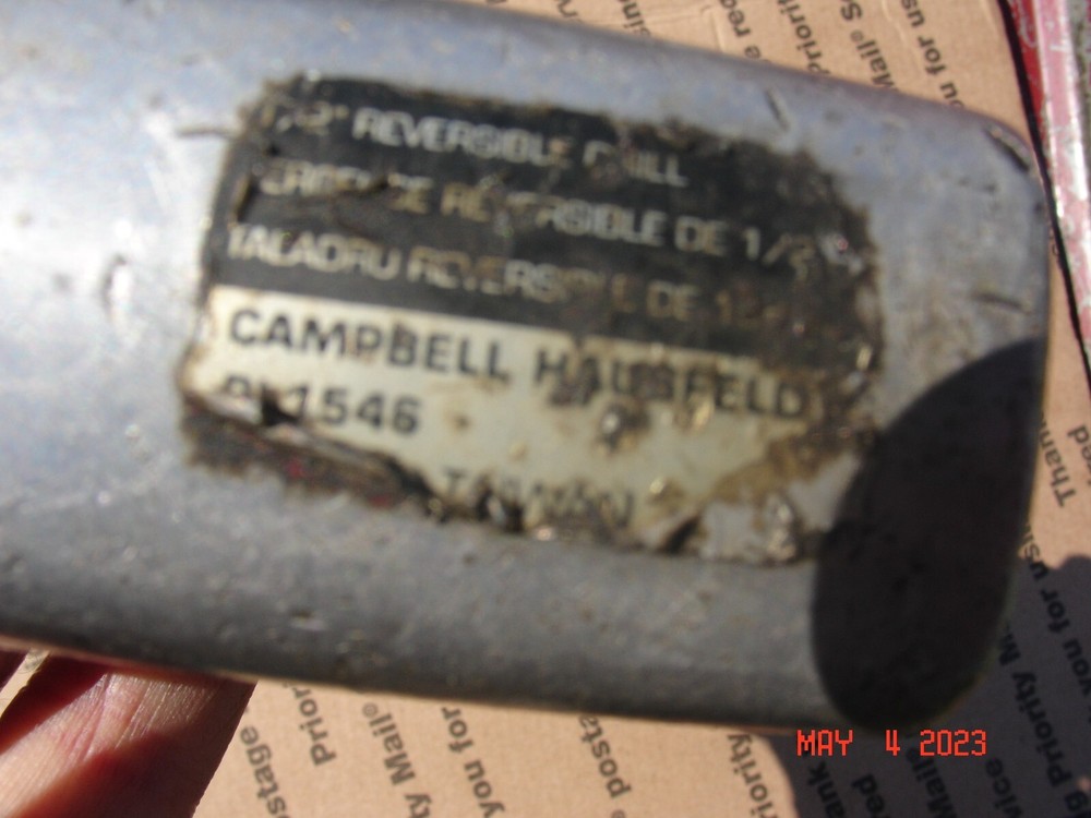 1/2 inch air drill