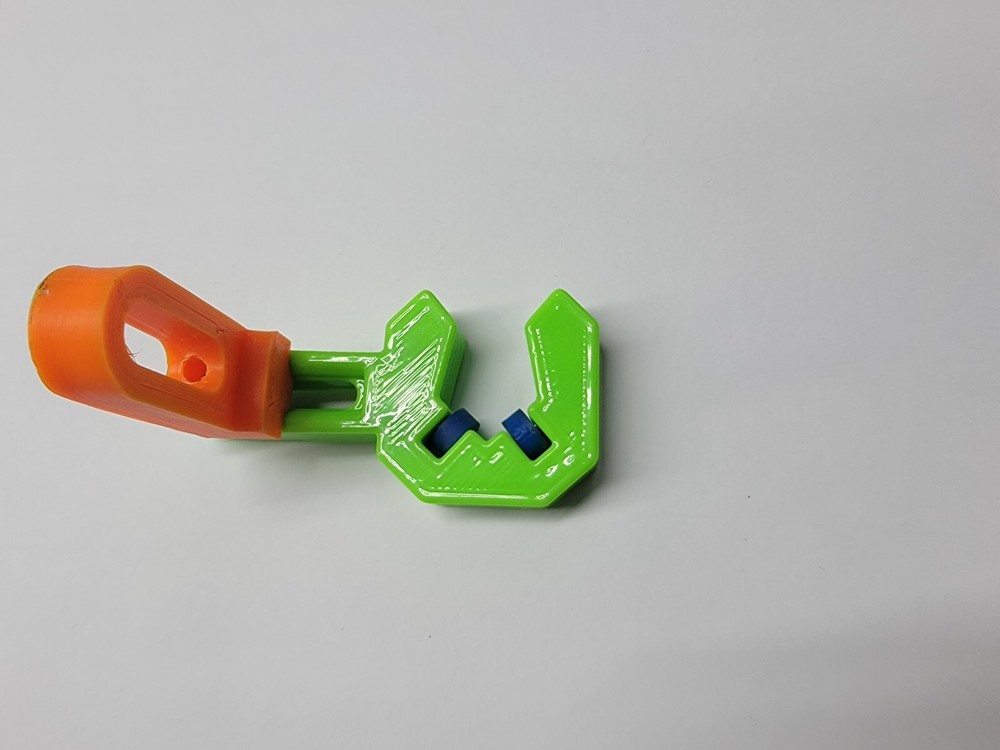 bowfishing arrow rest, 3d printed, ABS Plastic, roller guides