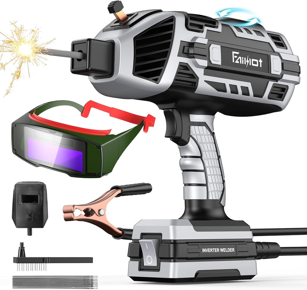 Handheld 110V Portable Welding Machine with Auto Darkening Goggles