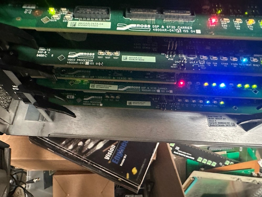 Ross Vision QMD-X Live Production Engine with Vision 3 Control Panel w/touch Scr