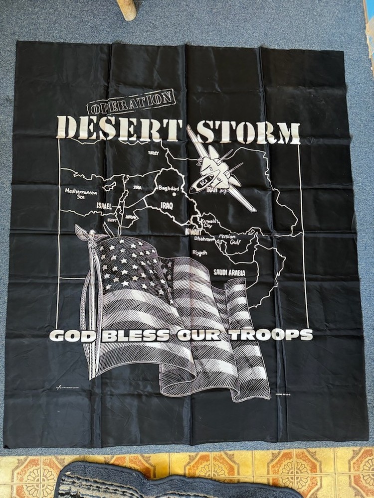 *Desert Storm Flag 1991 36"x46"