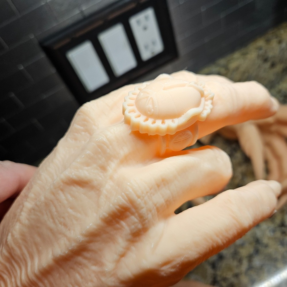 Monster resin hands lifesized ONE PAIR