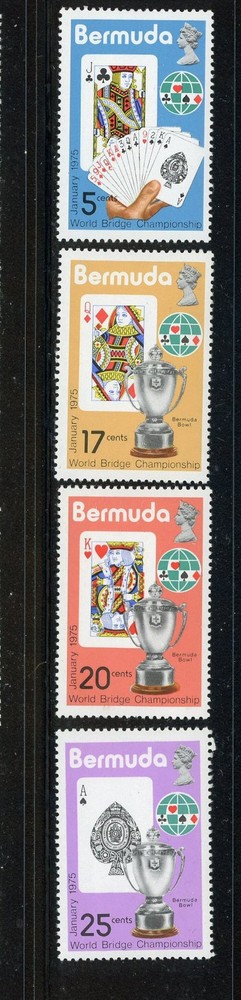 Bermuda #312-5 MNH