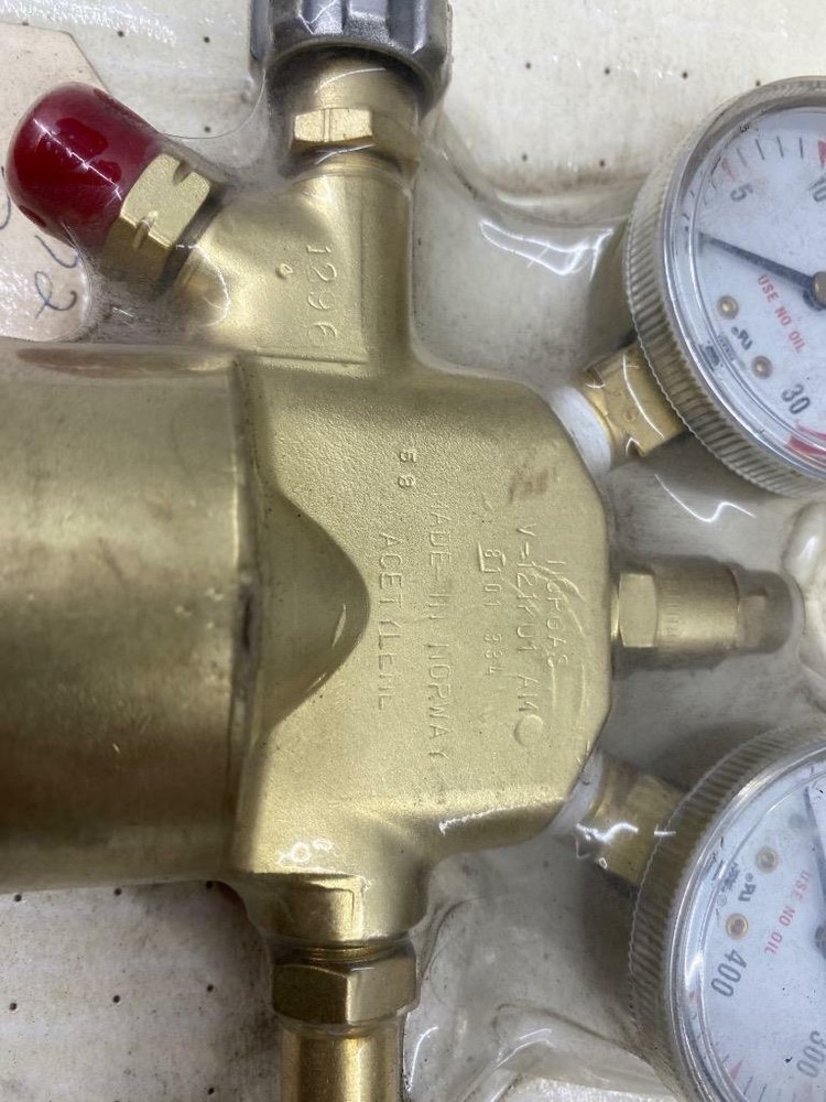 Norgas V-121-KO1 AM Acetylene Flow Meter Regulator