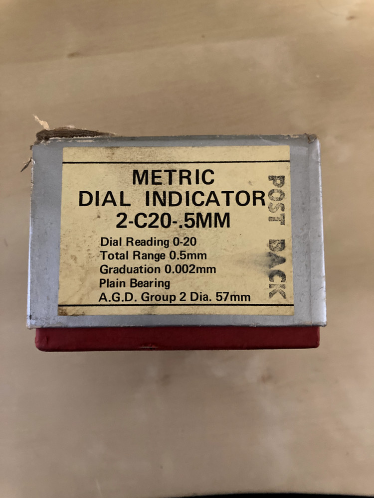 CDI Chicago 2-C20-.5mm Metric Dial Indicator