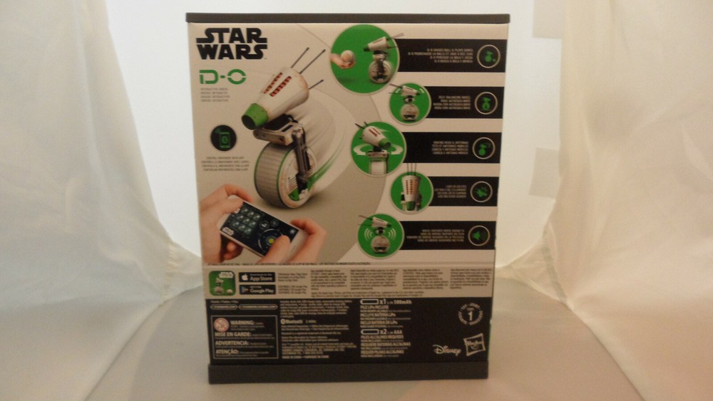 Star Wars D-O Interactive Droid Disney Hasbro Bluetooth App Based