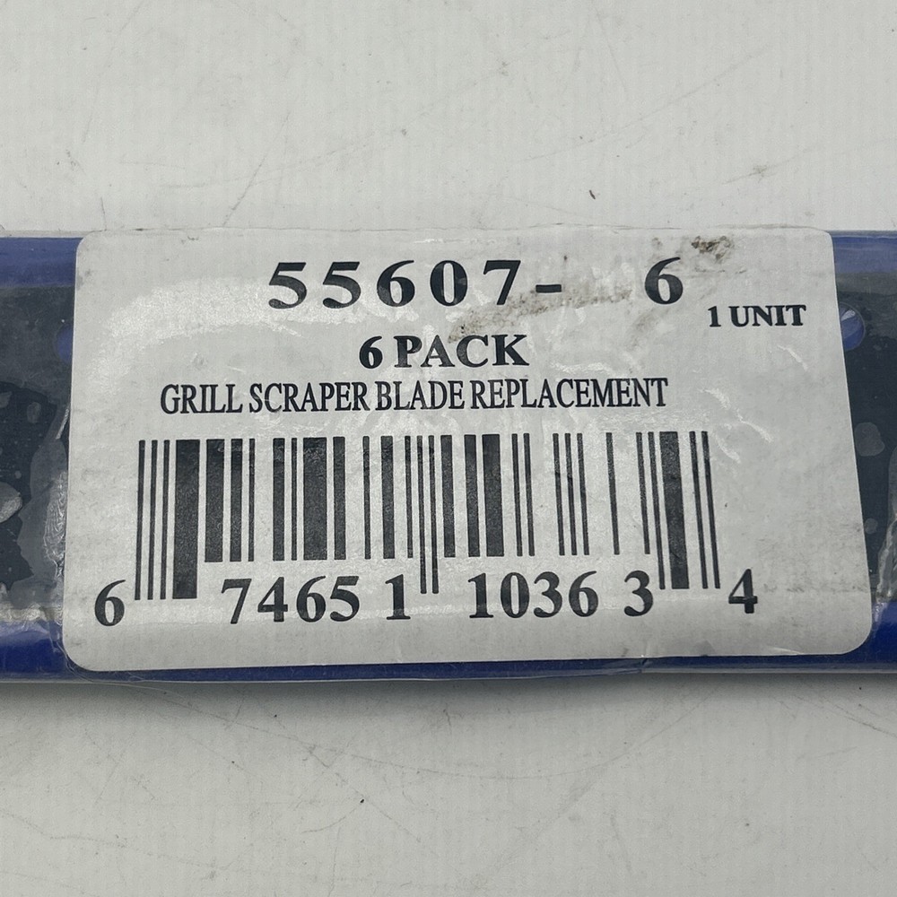 Nemco 55607-6 Grill Scraper Blade Replacements 6 Pack