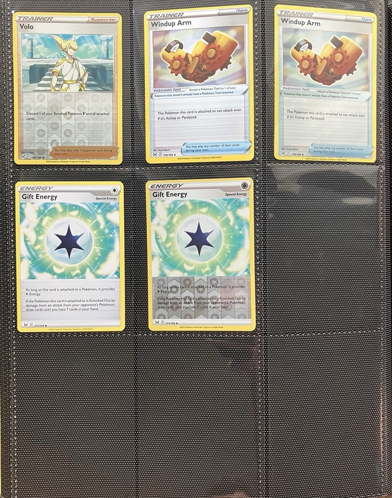 POKÉMON Lost Origin Binder Complete Base Set Binder with Reverse Holo