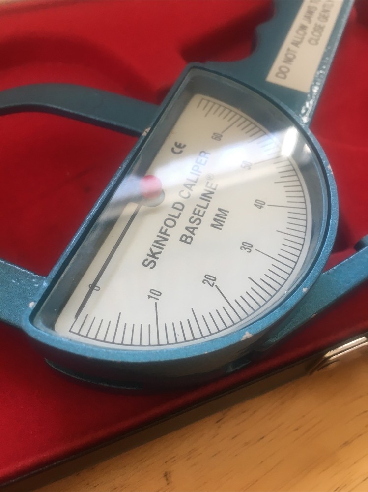 TEC Creative Health Products Skinfold Caliper Baseline MM with Case