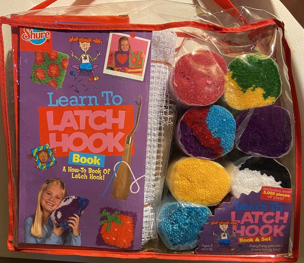 T.S. Shure Learn To Latch Hook with Book