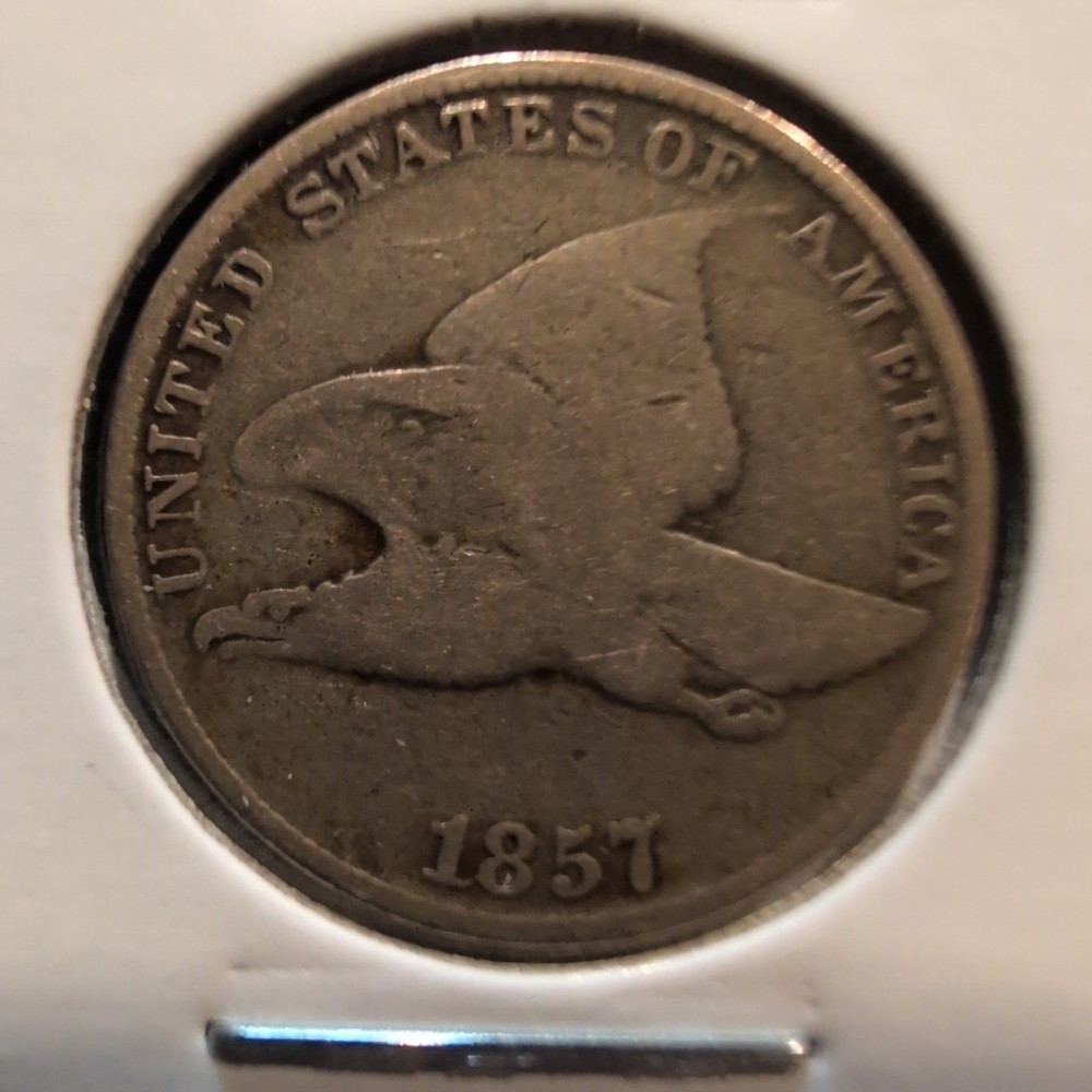 1857 1C Flying Eagle Cent