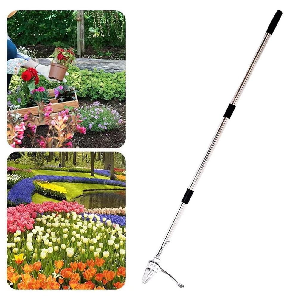 Weeder Weeding Hand Tool Root Removal Tool without Bending or Kneeling