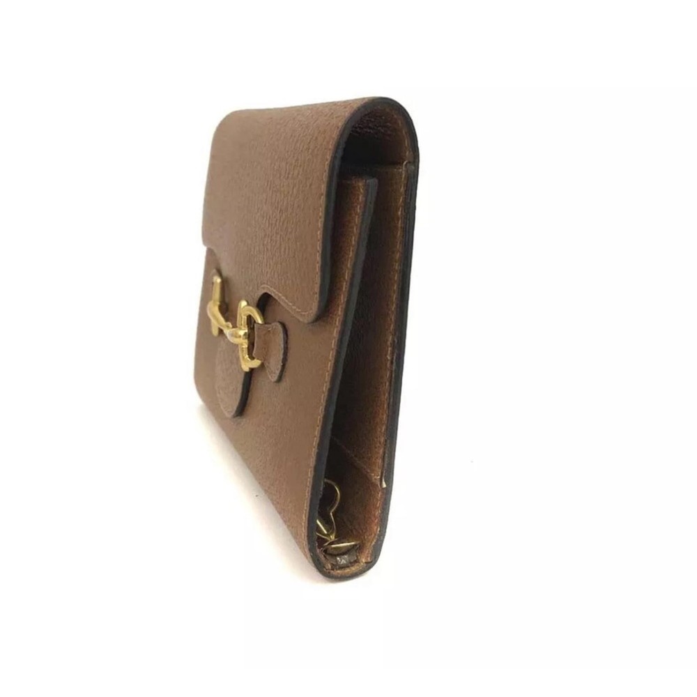 GUCCI Horse Bit Leather Notebook Cover Set