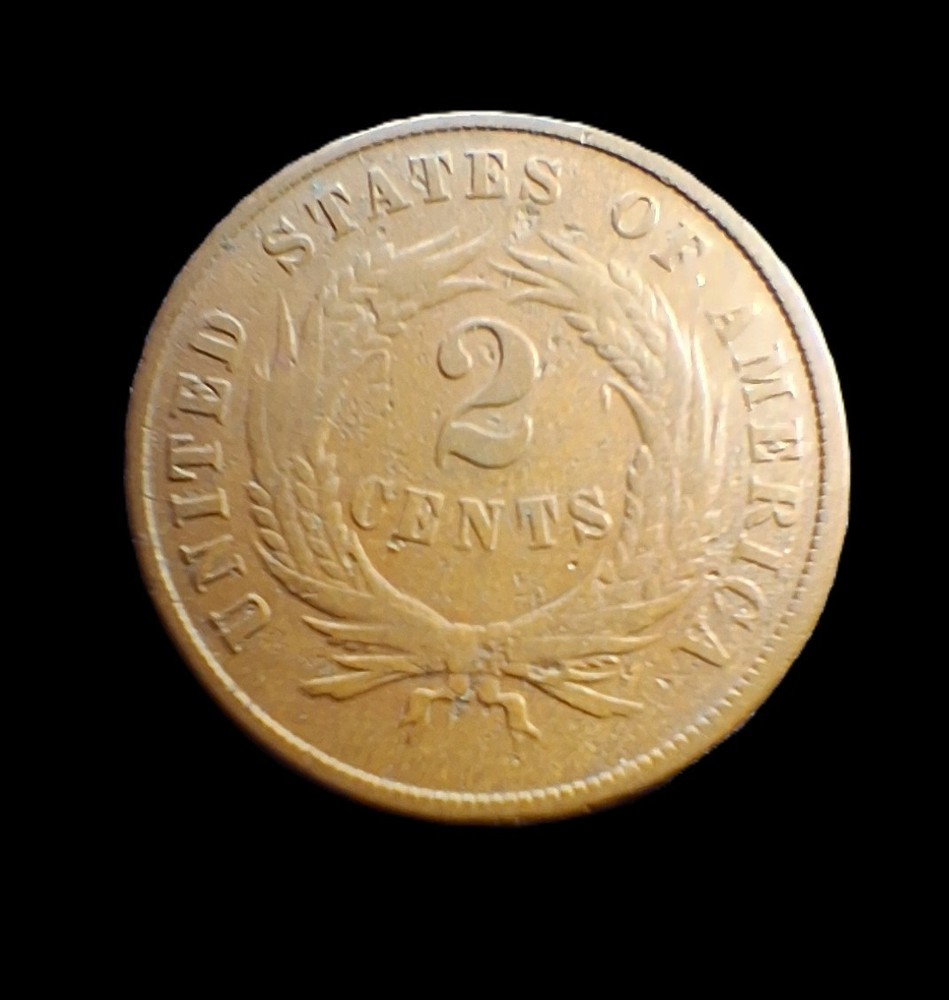 1870 Two Cent Piece - 2C - FREE SHIPPING!!