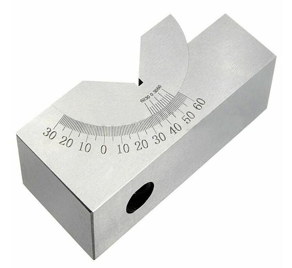 Angle Gauge Toolmaker Precision Micro Adjustable V Block Milling Setup Machine