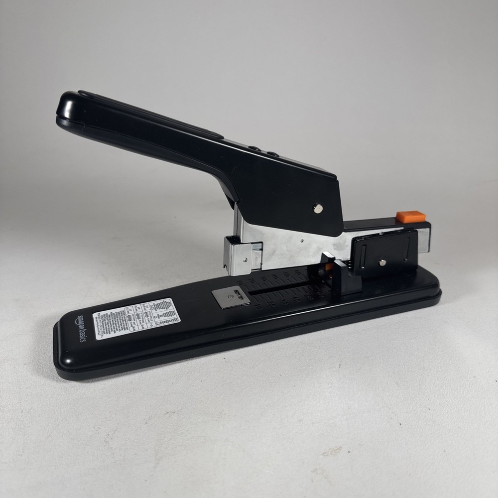 Amazon Basics Heavy-Duty Stapler, Black