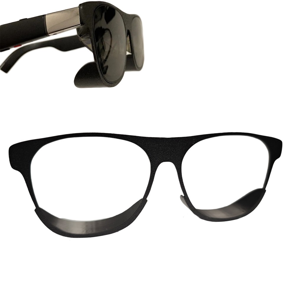3D Printing Black Screen Shade For Xreal One Lens Protector Bottom Light Shield