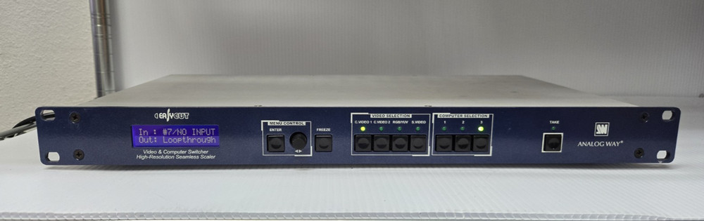 Analog Way Easycut Esc341