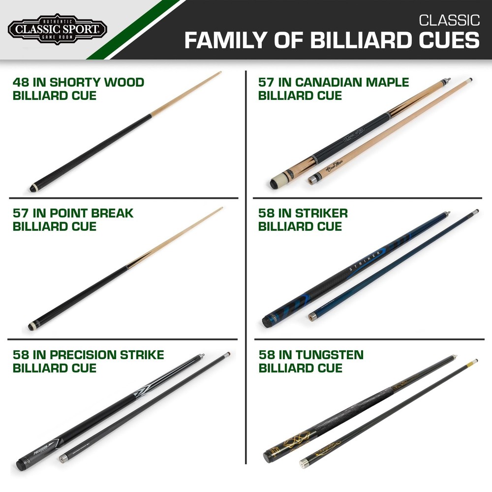 Classic Sport Six Cue Billiard Large