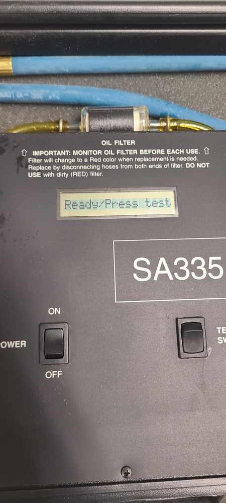 R12 Purity Analyzer Vintage Untested