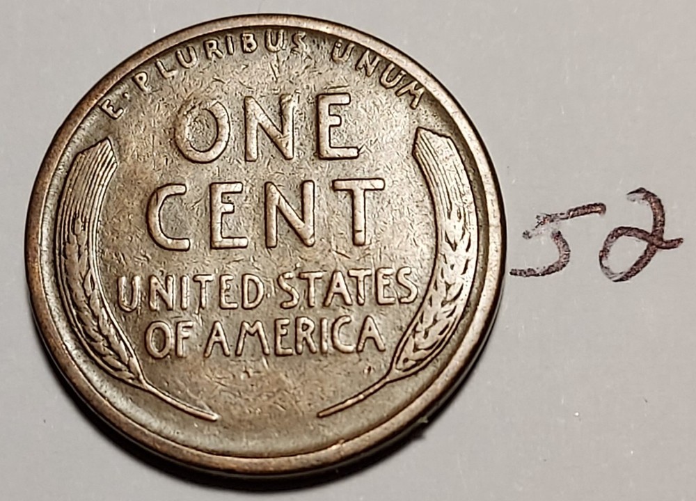 1919-S Lincoln Wheat Cent #52