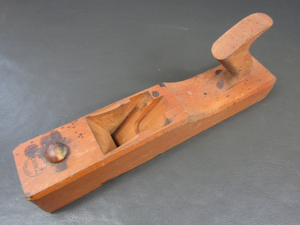 Wooden 14" technical razee jack plane vintage old tool by Emir