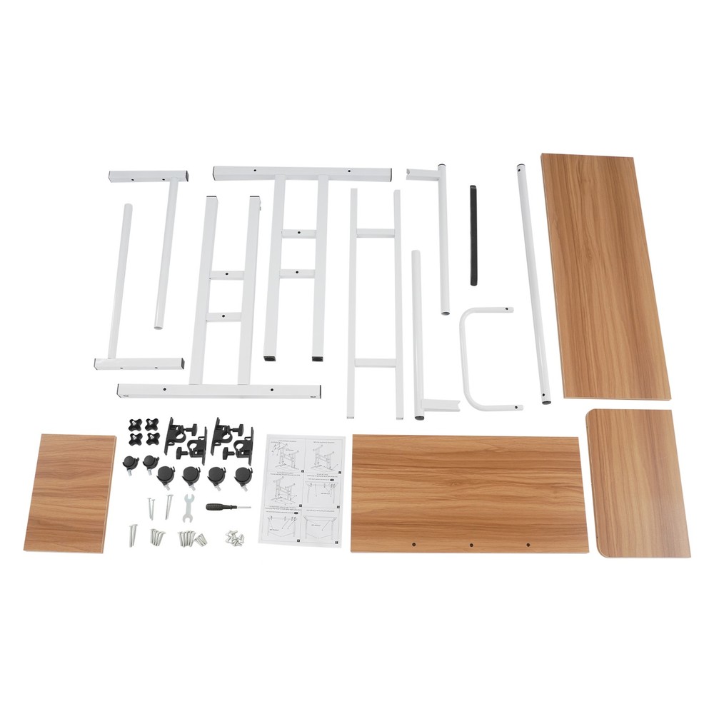 Multi Functional Foldable Desk, Modern Computer Desk, Adjustable Computer Table