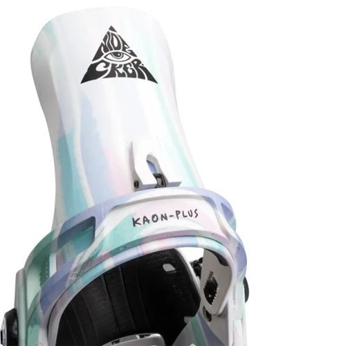 Nidecker Kaon-Plus Snowboard Bindings, Bio White, X-Large