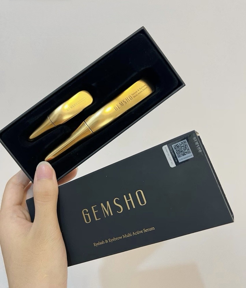 GEMSHO Eyelash & Eyebrow Multi Active Serum 3+1 ml