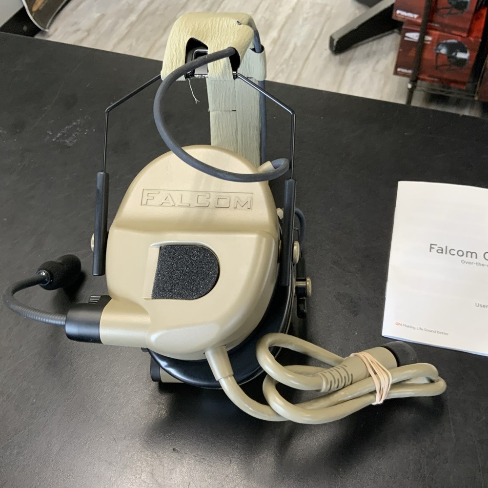 USGI FALCOM OTE2000 HEADSET WITH MICROPHONE PELTOR