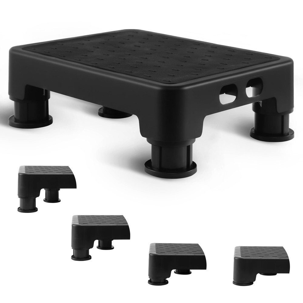 COOL-ANGLE Adjustable Step Stool High Beds SUV Non-Slip Mobility Platform Senior