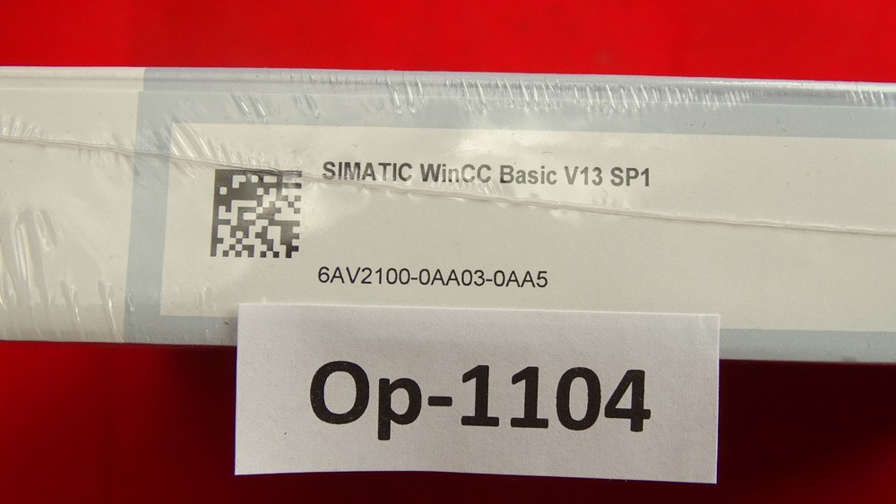 SIEMENS 6AV2100-0AA03-0AA5 -FS- ; SIMATIC WINCC BASIC V13 ENGINEERING-SW