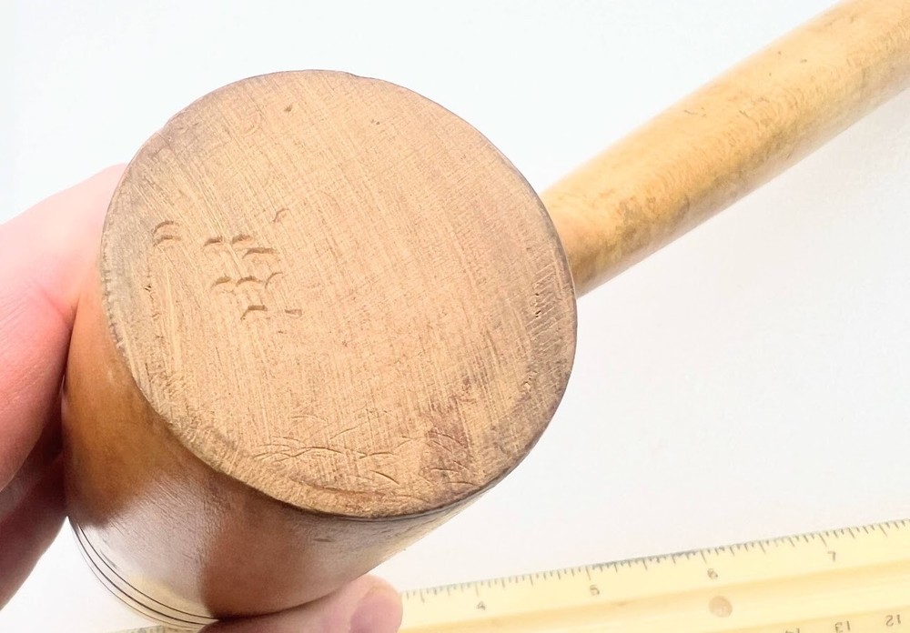 Vintage Kitchen Hammer / nut cracker / gavel hammer