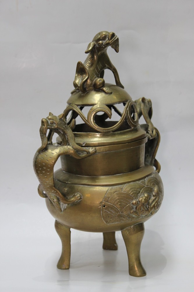 Chinese Metal Incense Burner