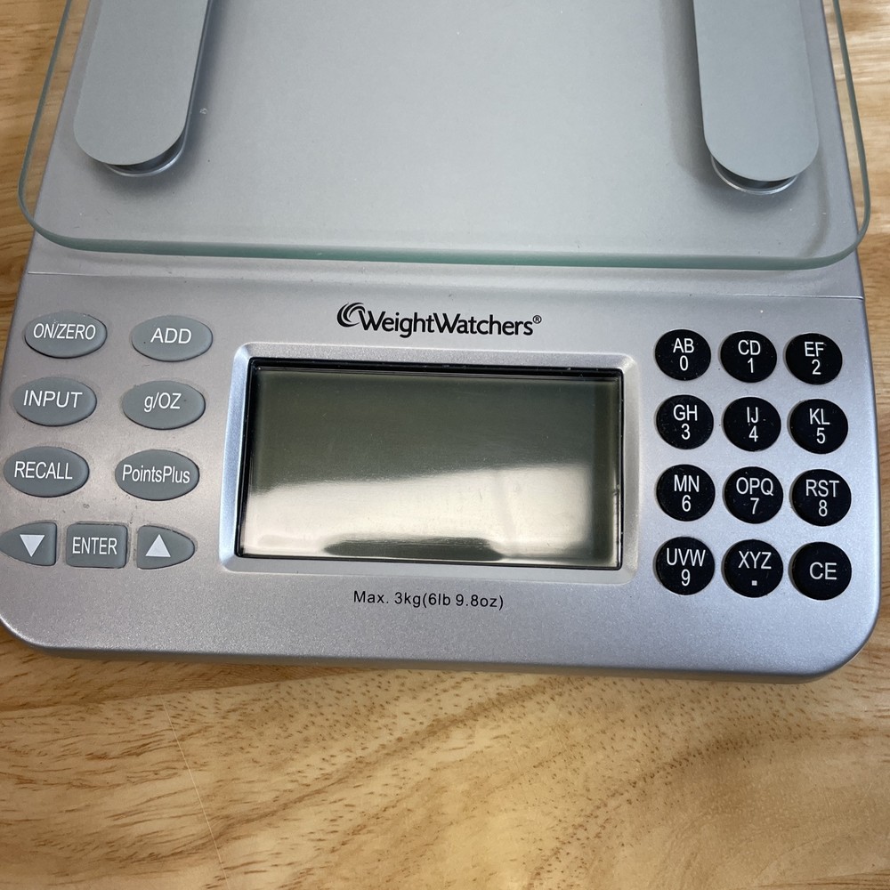 Weight Watchers Electronic Food Scale w/ PointsPlus Values Database