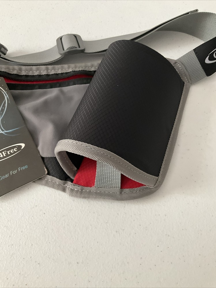 Running Hydration Belt Waist Secure Pockets Adjustable Bottle Holder G4FREE