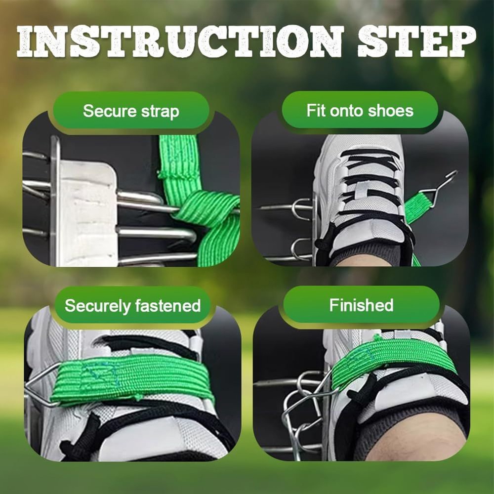 Tree Climbing Spikes For Tree Work Secure Fit Portable Gear Equipment Tree