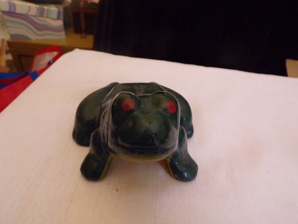 VTG Cast Iron Frog Door Stopper